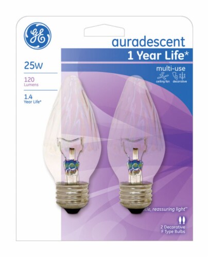 Ge crystal clear 40w ceiling fan bulb deals
