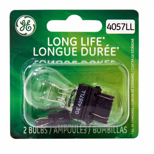 GE Long Life Light Bulbs Perspective: front