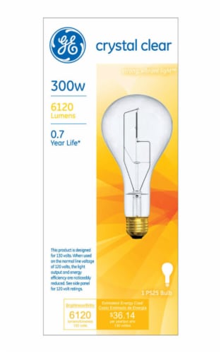 300 watt shop incandescent bulb