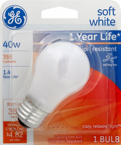 Ge 40 Watt A15 Vibration Resistant