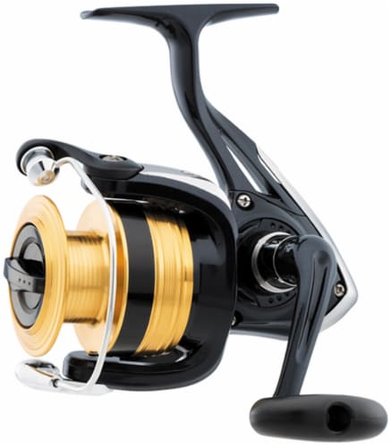 Daiwa Sweepfire-2B Spin Reel Perspective: front