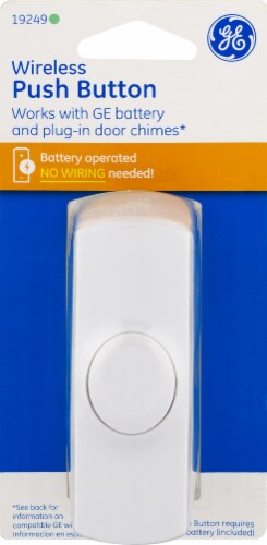 Fred Meyer Ge Wireless Push Button For Plug In And Battery Door