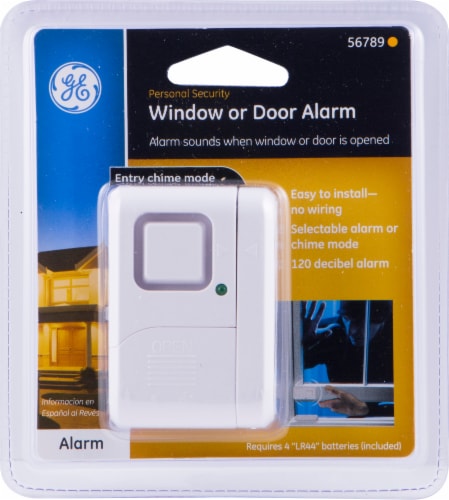 GE Wireless Window Alarm Perspective: front