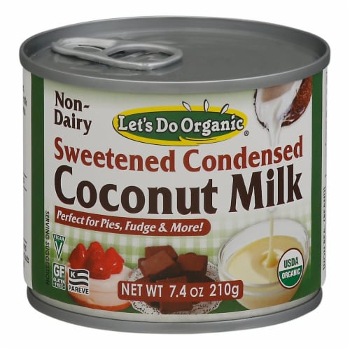 Let's Do Organic® Sweetened Condensed Coconut Milk Perspective: front
