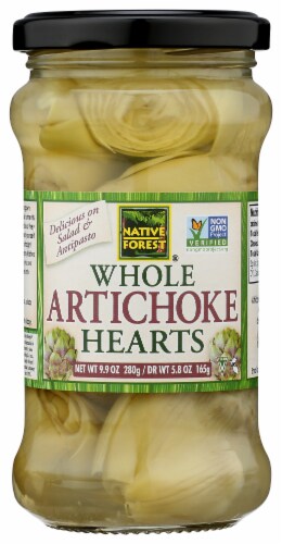 Native Forest® Whole Artichoke Hearts Perspective: front