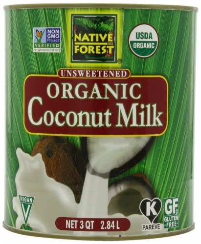 Native Forest Vegan Organic Coconut Milk Perspective: front