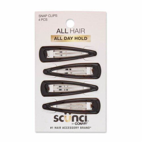 Scunci® Effortless Beauty Everyday Fashion Hair Clips Perspective: front