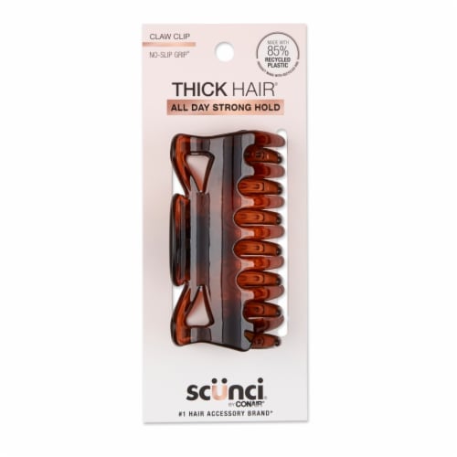 Scunci® No Slip Grip® Jaw Clip Perspective: front