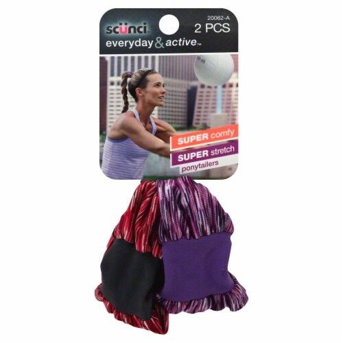 Scunci Ponytail Holder Perspective: front