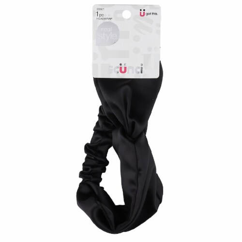Scunci® Satin Turbin Headwrap Perspective: front