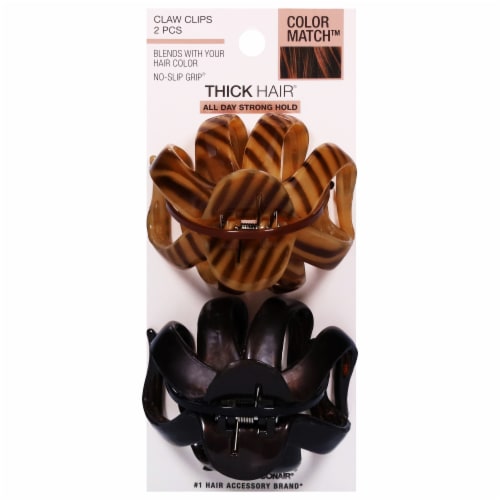 Scunci® Color Match Jaw Clips Perspective: front