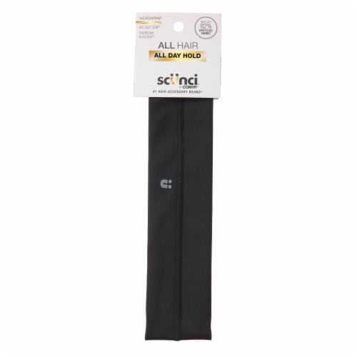 Scunci Everyday & Active No-Slip Grip Dot Stretch Headwrap - Assorted Perspective: front