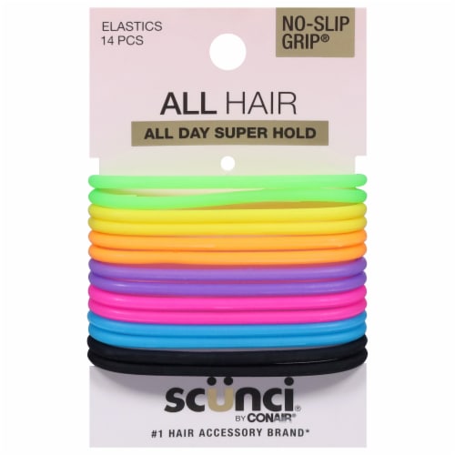 Scunci® No-Slip Grip® Evolution Elastics Perspective: front