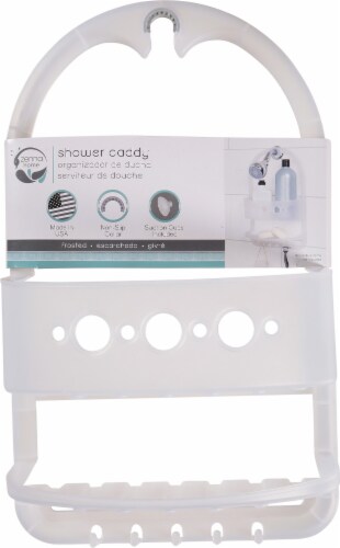 Zenna Home Plastic Shower Caddy Perspective: front