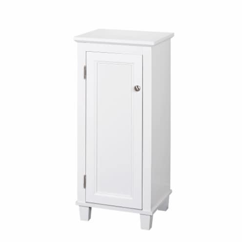Zenna Home Linen Cabinet - White Perspective: front