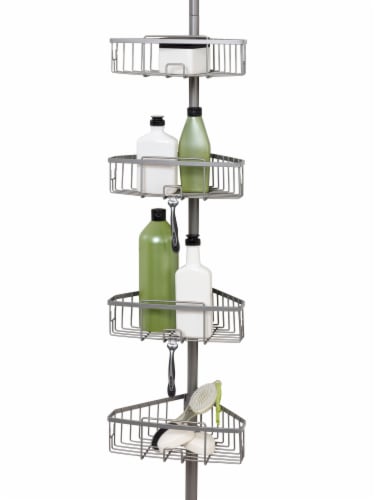Zenna Home 4-Tier Pole Caddy Perspective: front