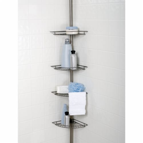 Zenith Zenna Home Metal 12 In. x 97 In. Shower Caddy - Kenyon