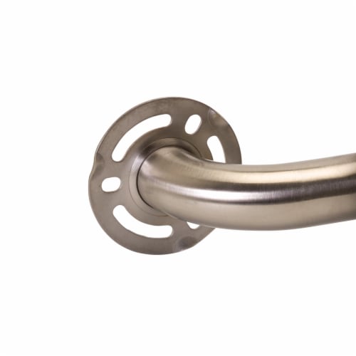 Zenna Home Stainless Steel Basic Grab Bar, 12" Perspective: front