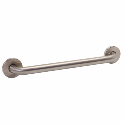 Zenna Home® Stainless Steel Basic Grab Bar Perspective: front
