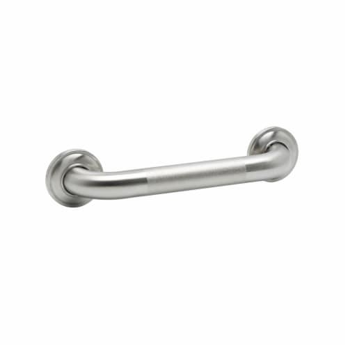Zenna HomeStainless Steel Decorative Grab Bar, 12" Perspective: front