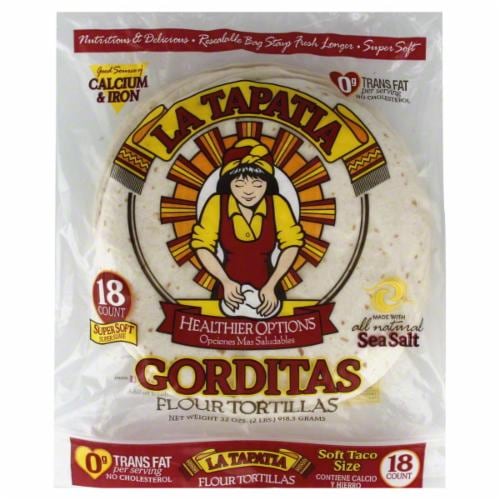 La Tapatia Gorditas Flour Tortillas Perspective: front