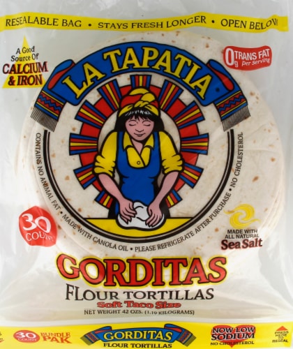 La Tapatia® Gorditas Flour Tortillas Perspective: front