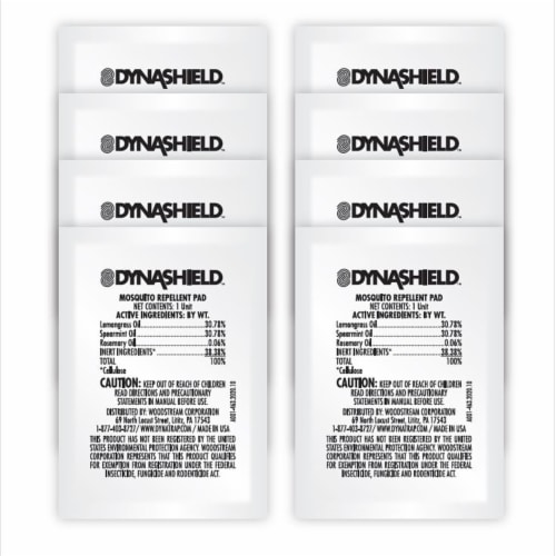 DynaShield™ Mosquito Repellent Refill Pads Perspective: front
