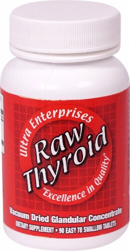 Ultra Glandulars  Raw Thyroid Perspective: front