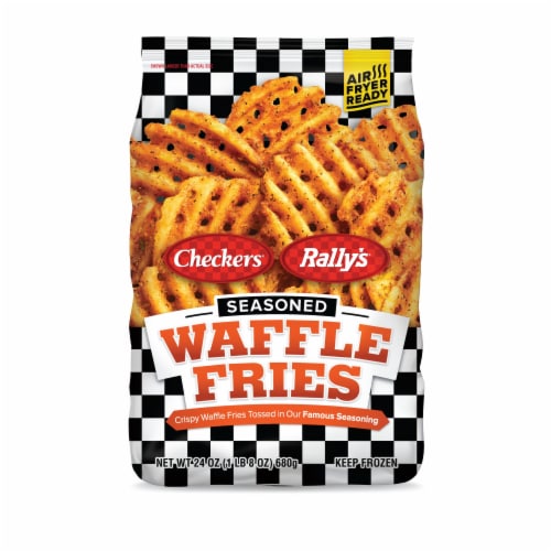 Checker's® / Rally's® Seasoned Waffle Fries Perspective: front