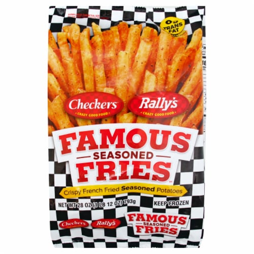 Checkers/Rally's Famous Seasoned Fries Perspective: front