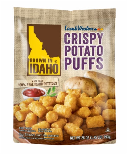 Grown In Idaho® Crispy Potato Puffs Perspective: front