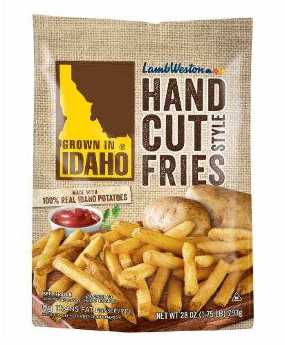 Grown in Idaho® Hand Cut Style Fries 28 oz Perspective: front