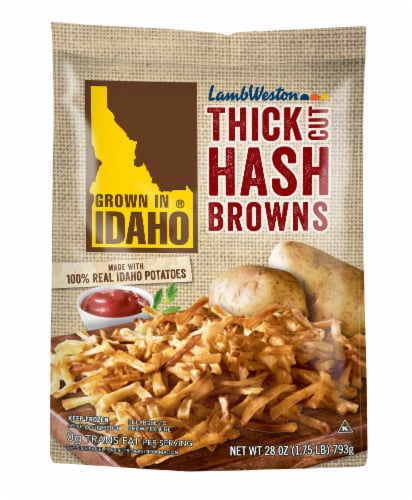Grown In Idaho® Thick Cut Hash Browns Perspective: front