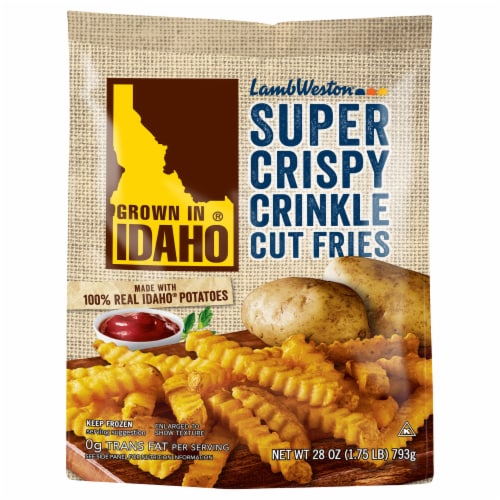 Grown In Idaho® Super Crispy Crinkle Cut Fries Perspective: front