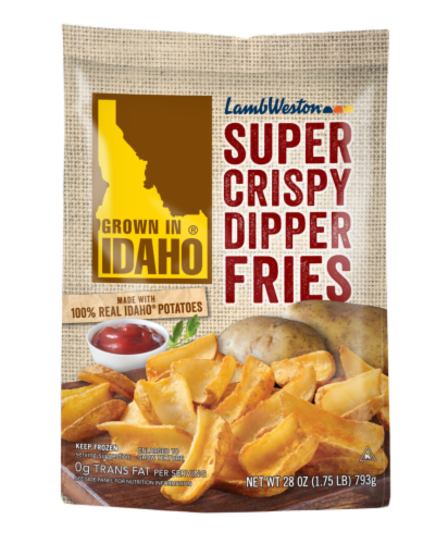Grown In Idaho® Super Crispy Dipper Fries Perspective: front