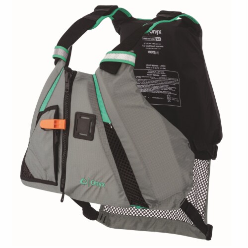 Onyx 122200-505-040-15 Onyx Movevent Dynamic Vest-Aqua-M L Perspective: front