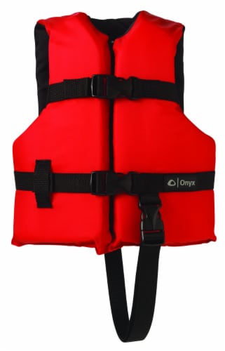 ONYX General Purpose Child Life Jacket - Red Perspective: front
