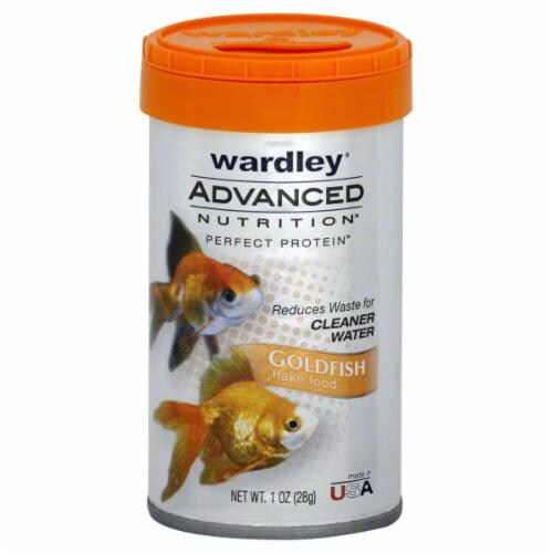 Wardley Advanced Nutrition Goldfish Food Perspective: front