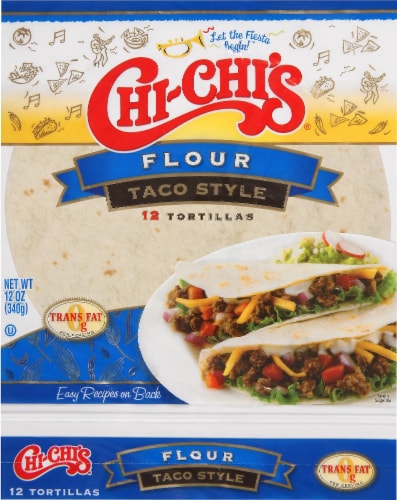Chi-Chi's® Taco Style Soft Flour Tortillas Perspective: front