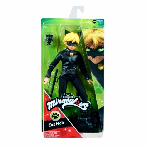 Playmates Toys Cat Noir Doll Perspective: front