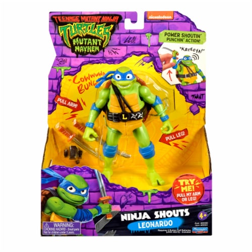TMNT Ninja Shouts Leonardo Perspective: front