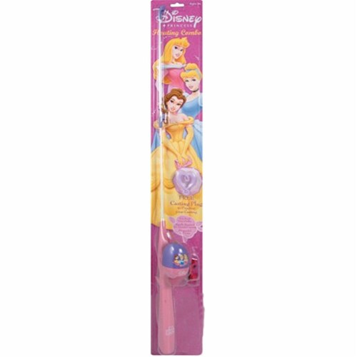 Disney Princess Kids Fishing Pole Rod Reel Spincast Combo Shakespeare 