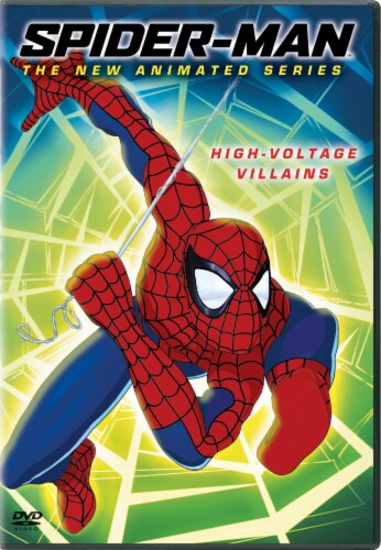 Spider Man (the New Animated Series) - High Voltage Villains DVD Perspective: front
