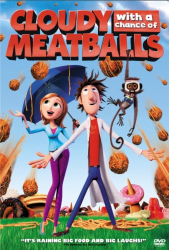 Cloudy With a Chance of Meatballs (2009 - DVD) Perspective: front
