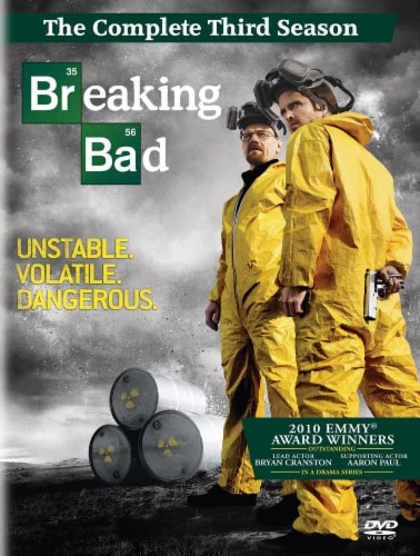 Breaking Bad: The Complete Third Season DVD Perspective: front