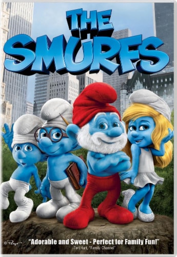The Smurfs DVD Perspective: front