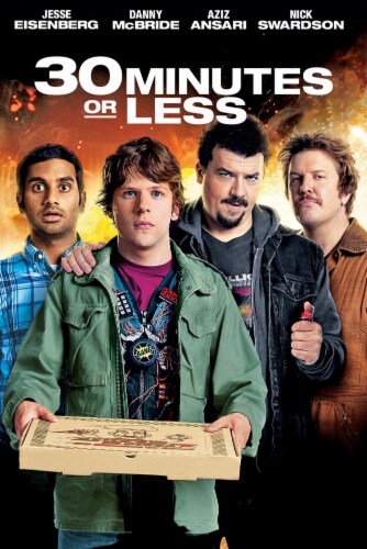 30 Minutes or Less DVD Perspective: front