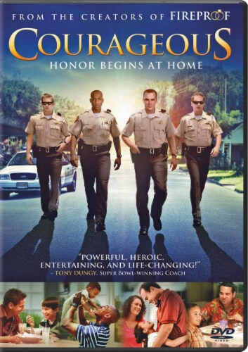 Courageous DVD Perspective: front