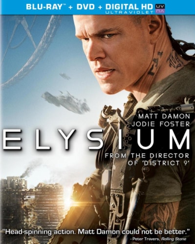 Elysium DVD Perspective: front