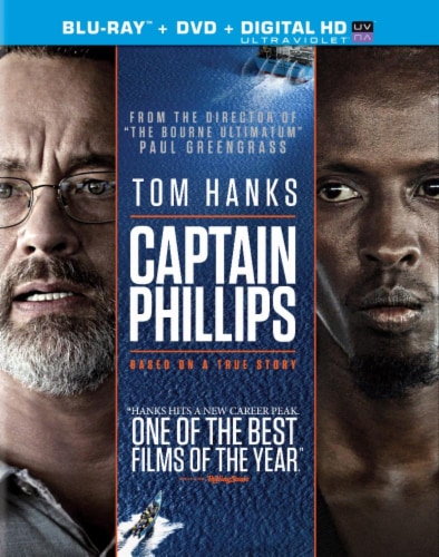 Captain Phillips (2013 - Blu-ray/DVD/UltraViolet) Perspective: front